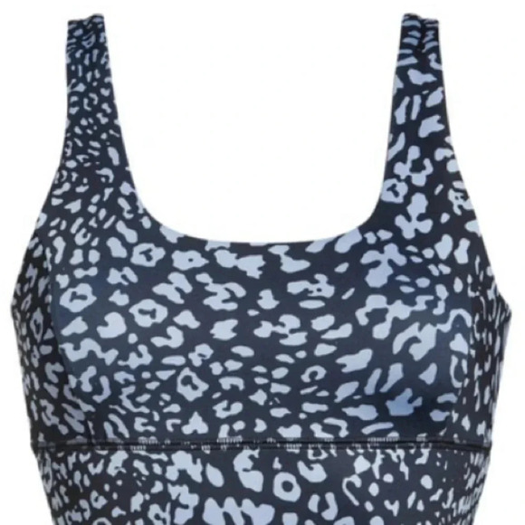 IVL Collective Leopard Print Power Sports Bra in Cashmere Blue size 4 - Picture 6 of 7